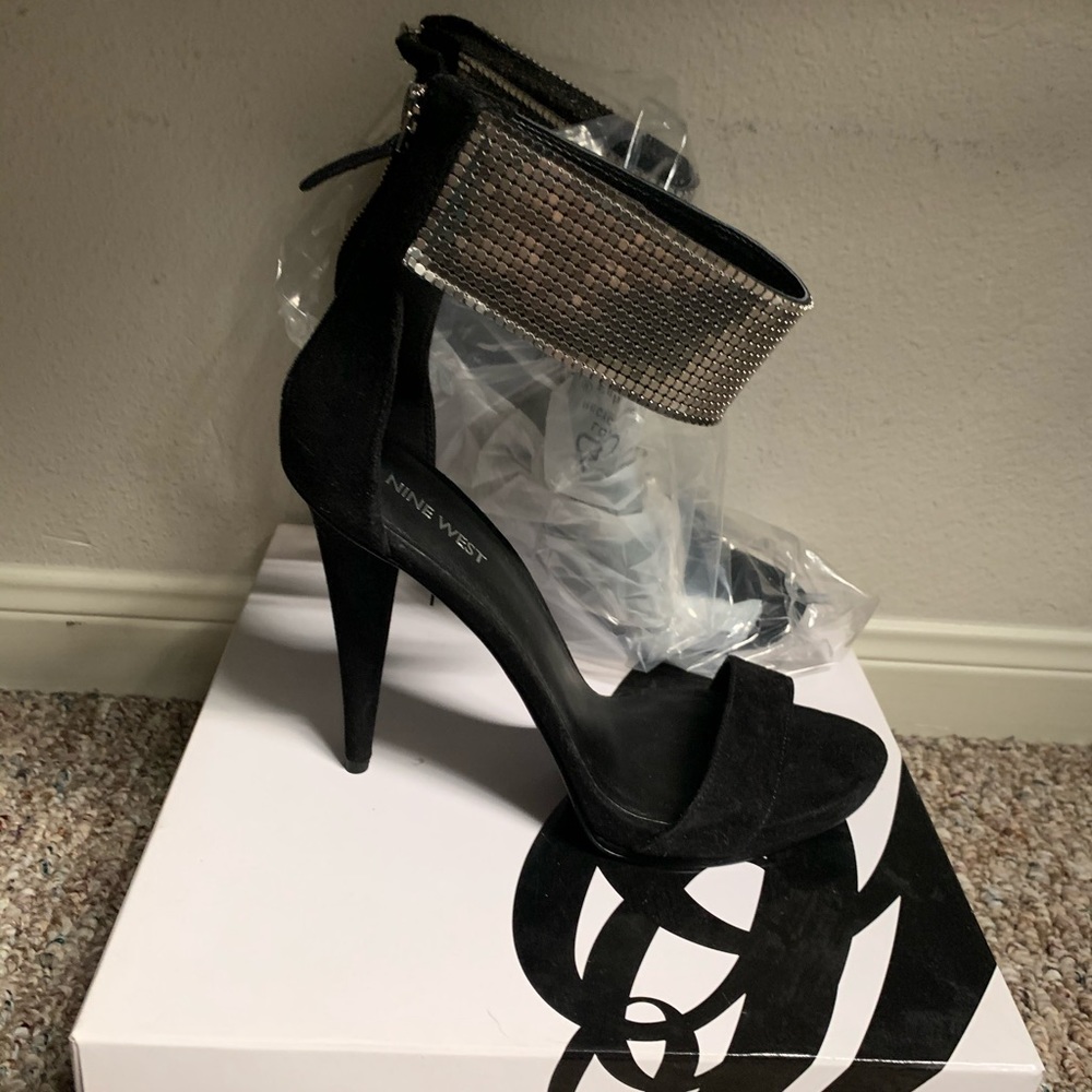 Sexy Black and Silver heels